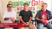 Qualquer Gato Vira-Lata 2 Entrevista (2) Roberto Santucci, Marcelo Antunez, Paulo Cursino