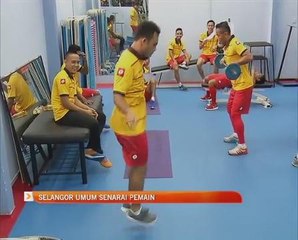 Selangor umum senarai pemain