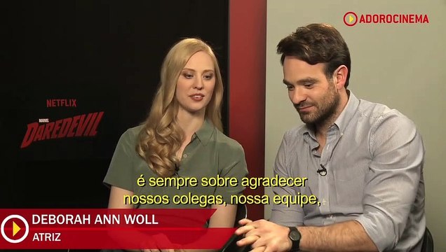 Demolidor - Entrevista Exclusiva com Charlie Cox e Deborah Ann Woll
