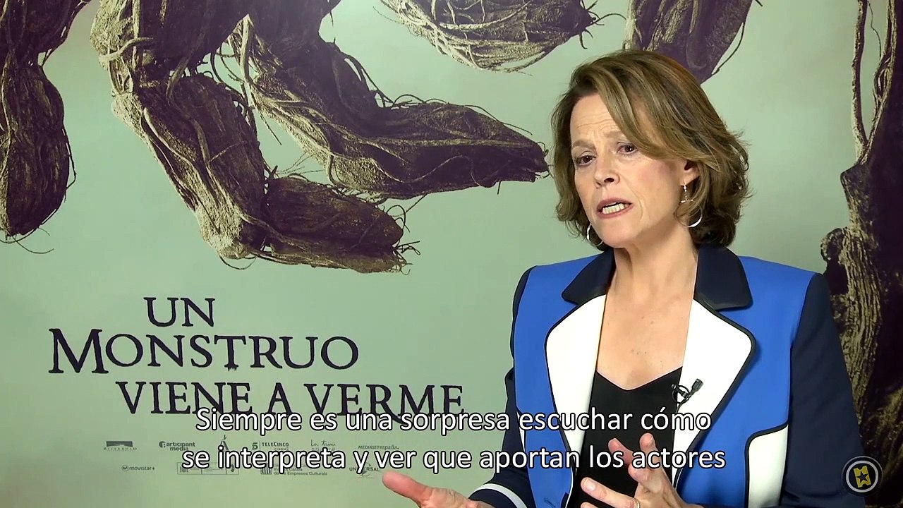 Sigourney Weaver Interview 2: Un monstruo viene a verme