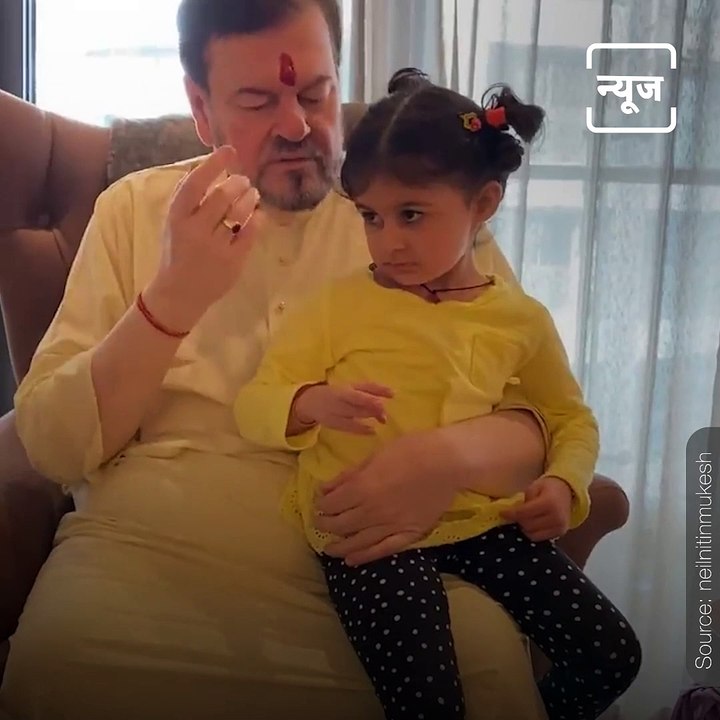 Neil Nitin Mukesh Shares Video, Jamming A Song With Daughter Nurvi