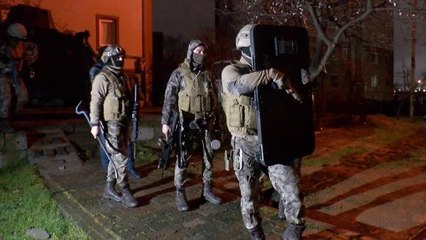 İstanbul' da uyuşturucu satıcılarına yönelik operasyon yapıldı