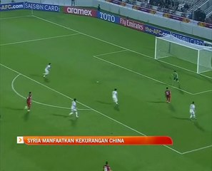 AFC bawah 23 tahun: Syria manfaatkan kekurangan China