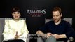 Marion Cotillard, Michael Fassbender, Justin Kurzel Interview : Assassin's Creed