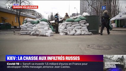 Guerre en Ukraine: la chasse aux infiltrés russes à Kiev