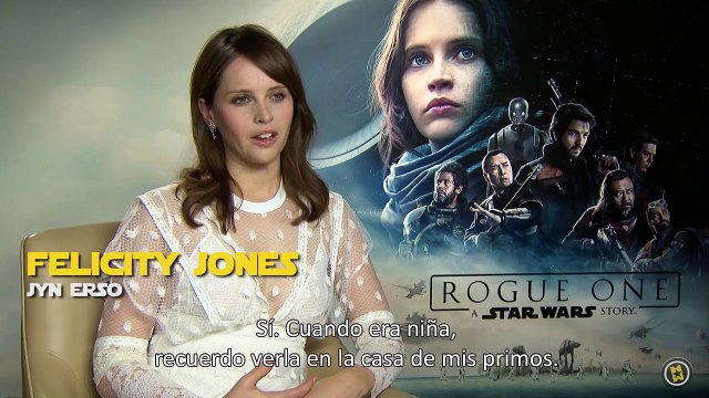 Riz Ahmed, Gareth Edwards (V), Felicity Jones, Diego Luna, Ben Mendelsohn Interview 2: Rogue One: Una historia de Star Wars