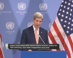 Sekatan antarabangsa ke atas Iran ditarik balik