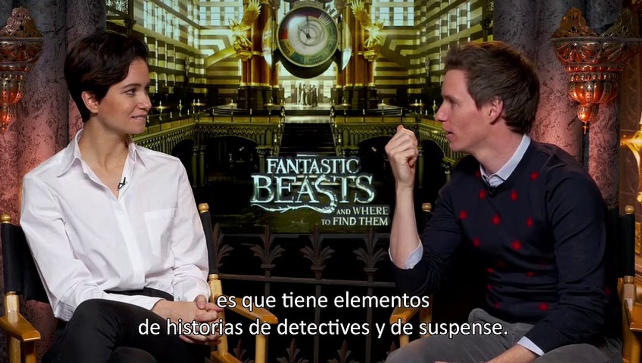 Dan Fogler, Eddie Redmayne, Alison Sudol, Katherine Waterston Interview : Animales fantásticos y dónde encontrarlos