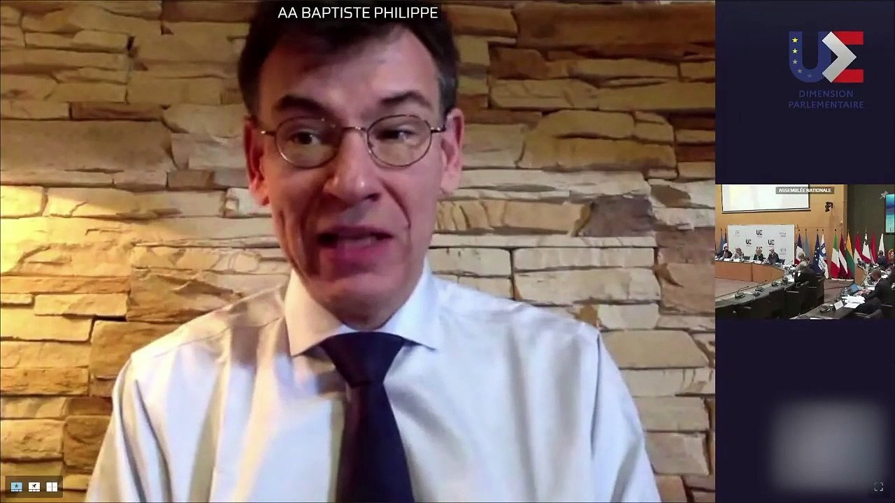 Suite de la Conférence des présidents des commissions des Parlements des 27 États membres et du Parlement européen sur le numérique et l’espace (traduction allemande) - Mercredi 2 mars 2022