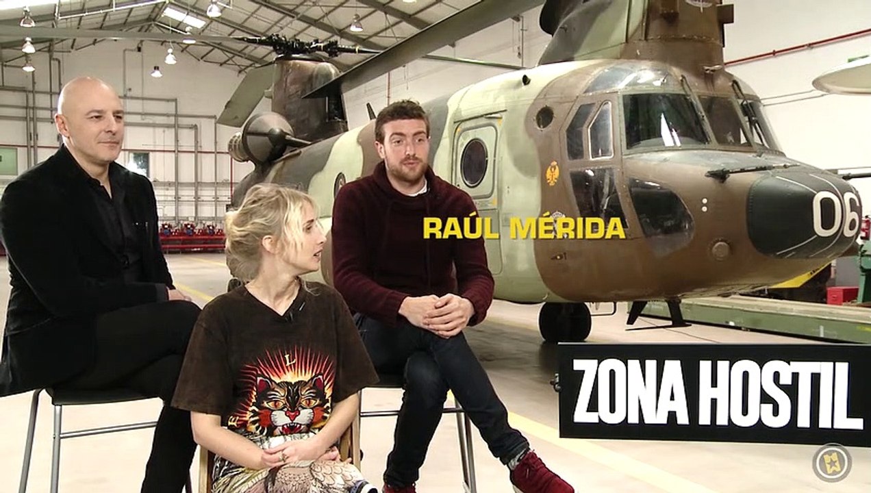 Roberto Álamo, Ingrid García Jonsson, Ariadna Gil, Adolfo Martínez, Raúl Mérida Interview : Zona hostil