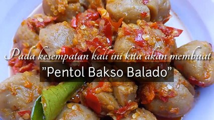 cara membuat bakso sambal mercon