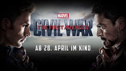 Capitão América: Guerra Civil Comercial de TV (5) Dublado em Alemão