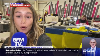 Depuis le début de la guerre, cette entreprise française croule sous les demandes de drapeaux ukrainiens