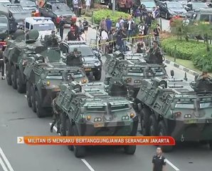 Militan Daish mengaku bertanggungjawab serangan Jakarta