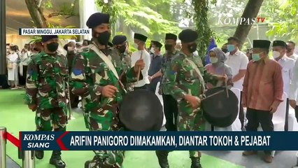 Presiden Jokowi Hingga Anies Baswedan Beri Penghormatan Terakhir di Pemakaman Arifin Panigoro