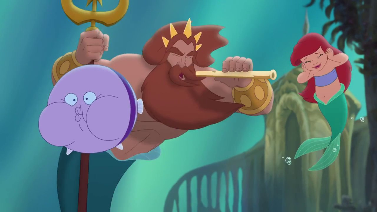 Coloriage Ariel la petite sirène. Imprimer pour les filles, image size:1280x720