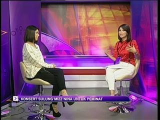 Konsert sulung Mizz Nina untuk peminat