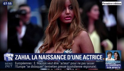 Zapping du 22/05 : Zahia : ses premiers pas d’actrice à Cannes