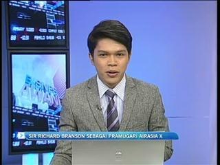 Sir Richard Branson sebagai pramugari AirAsia X