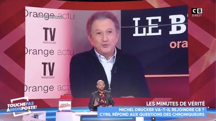Michel Drucker bientôt sur C8 ? Les révélations de Cyril Hanouna dans TPMP