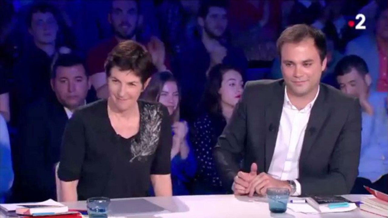 Les adieux de Christine Angot et Charles Consigny dans ONPC
