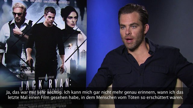 FILMSTARTS-Interview zu Jack Ryan: Shadow Recruit mit Kenneth Branagh, Chris Pine und Lorenzo di Bonaventura