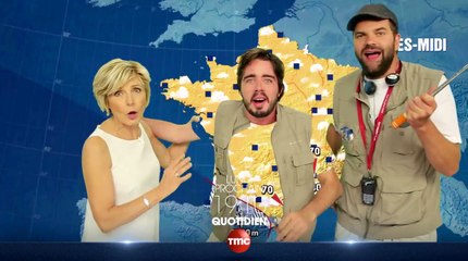 Le Quotidien - Quentin et Eric débarquent à la  Tour TF1