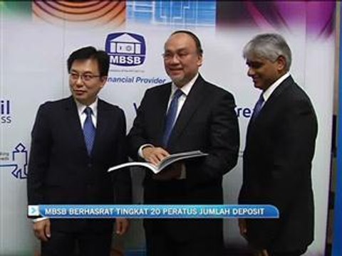 MBSB berhasrat tingkat 20 peratus jumlah deposit