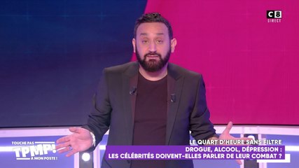 Drogue et alcool : Cyril Hanouna met les choses au clair