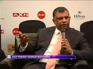 'Akui peminat semakin bertambah' - Tony Fernandes