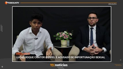 Cantor gospel Lucas Roque se pronuncia