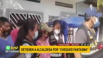 Iquitos: Intervienen a alcaldesa por presuntos actos de corrupción