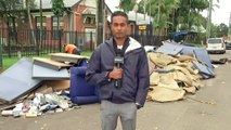 The town of  Mullumbimby,North-west of Byron bay has suffered from the floods. The clean up continues.