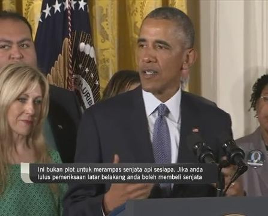Barack Obama pertahan prosedur pemilikan senjata api