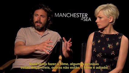 Manchester à Beira-Mar Entrevista Exclusiva com Casey Affleck e Michelle Williams