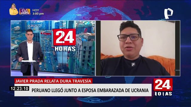Peruano repatriado de Ucrania: “Cada día detonaban bombas, estábamos traumados”