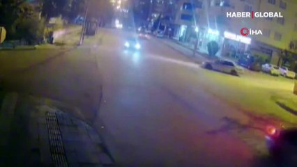 Gaziantep'te trafikte drift yapan sürücü kameralara yakalandı