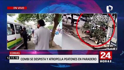 Combi se despista y atropella a transeúntes: vehículo acumula más de S/.11,000 en papeletas