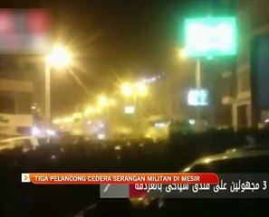 Tiga pelancong cedera serangan militan di Mesir