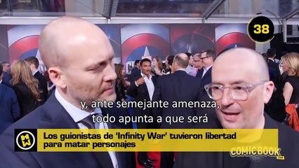 60 segundos - Hablan los guionistas de &#039;Infinity War&#039;