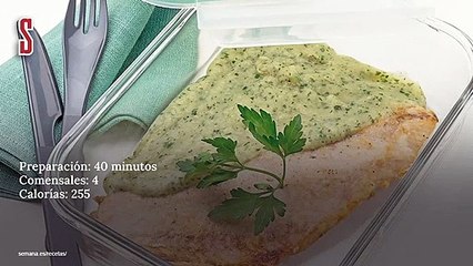 Vídeo Receta: Palometa en salsa verde al vino blanco