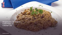 Vídeo Receta: Arroz con boletus