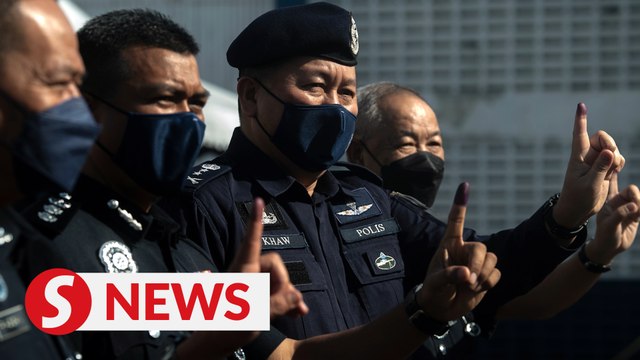 Johor polls: Bukit Aman NCID chief casts ballot, says address being updated