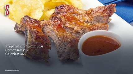 Vídeo Receta: Costillas TEX-MEX (plato EE.UU. y México)