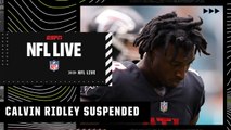 BREAKING: Calvin Ridley suspended indefinitely for betting on NFL games