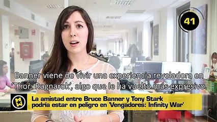 60 segundos - Tony Stark y Bruce Banner en 'Infinity War'