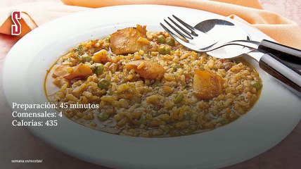 Vídeo Receta: Arroz caldoso de pescado