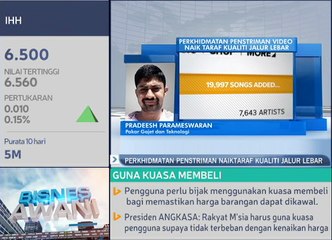 Perkhidmatan penstriman video naik taraf kualiti jalur lebar