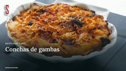 Vídeo Receta: Conchas de gambas