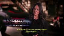 Velozes & Furiosos 8 Trailer (2) Legendado apresentado por Michelle Rodriguez